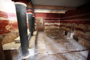 Cnossos - sala tronului